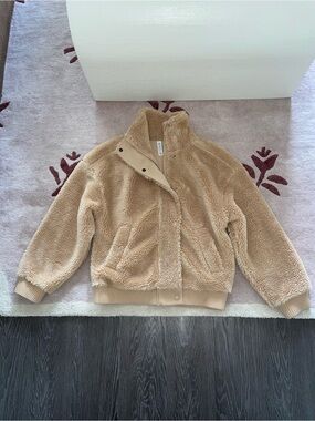 ALO Yoga Sherpa Varsity Jacket